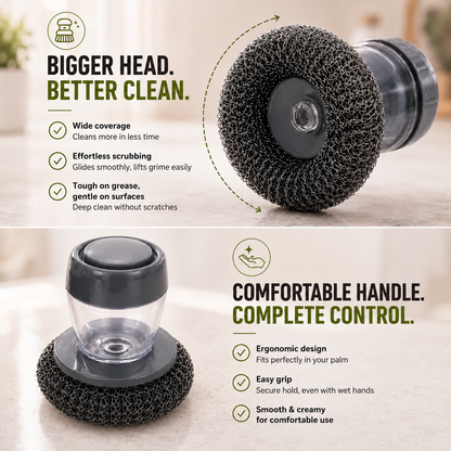 SoapFlow Palm Brush