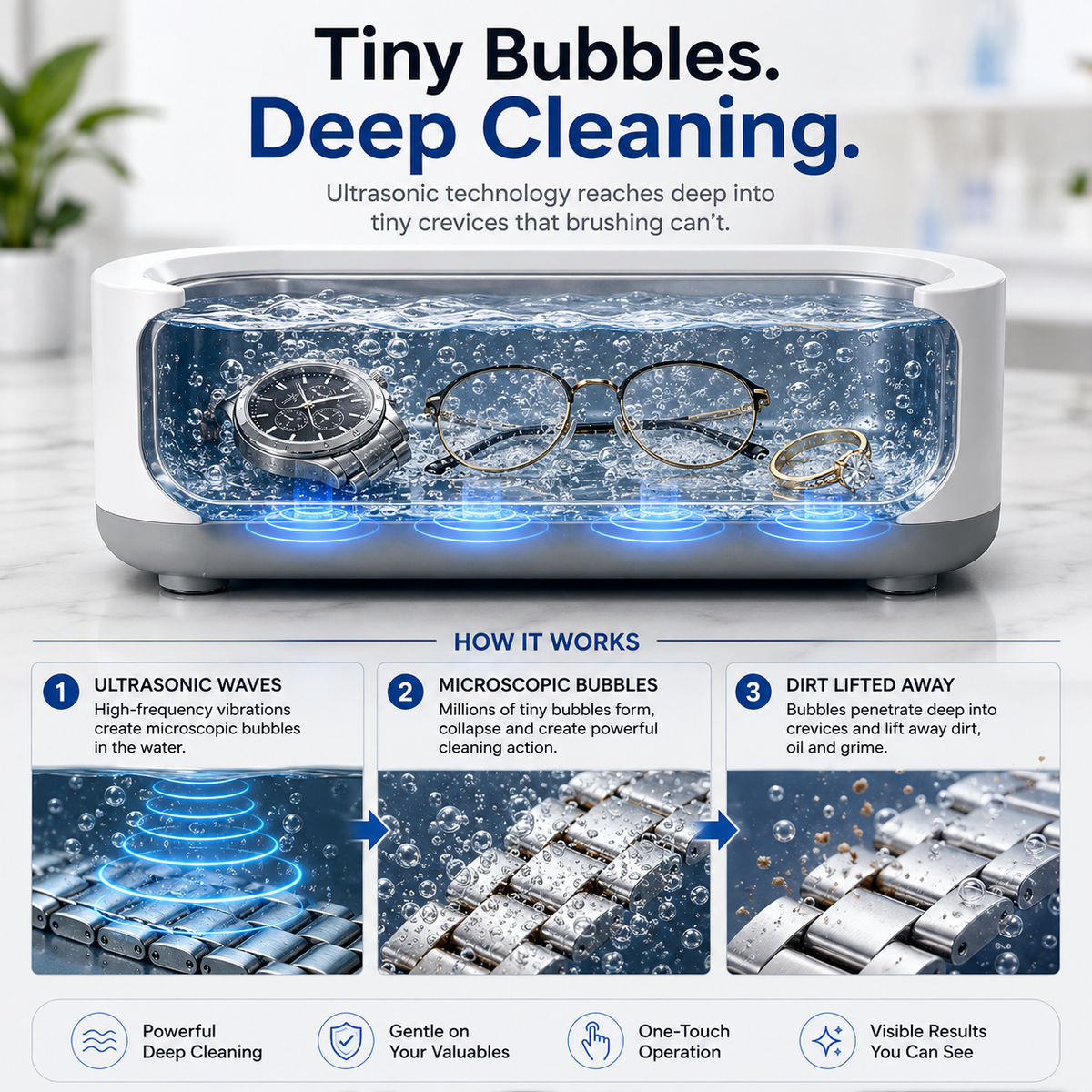 Ultrasonic Deep Cleaner