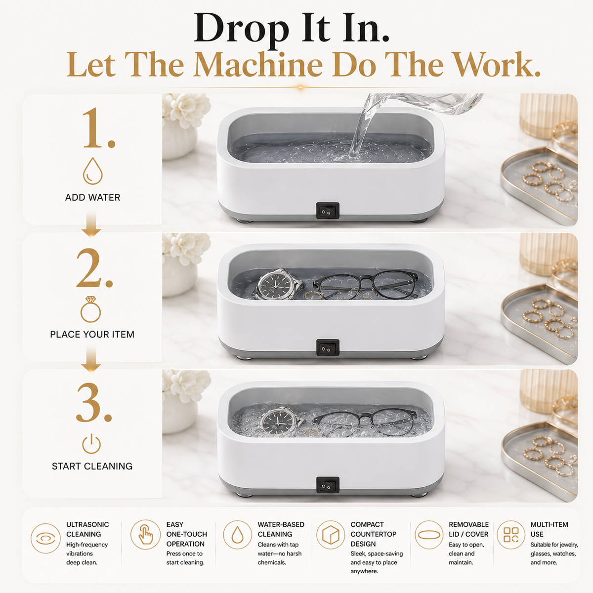 Ultrasonic Deep Cleaner