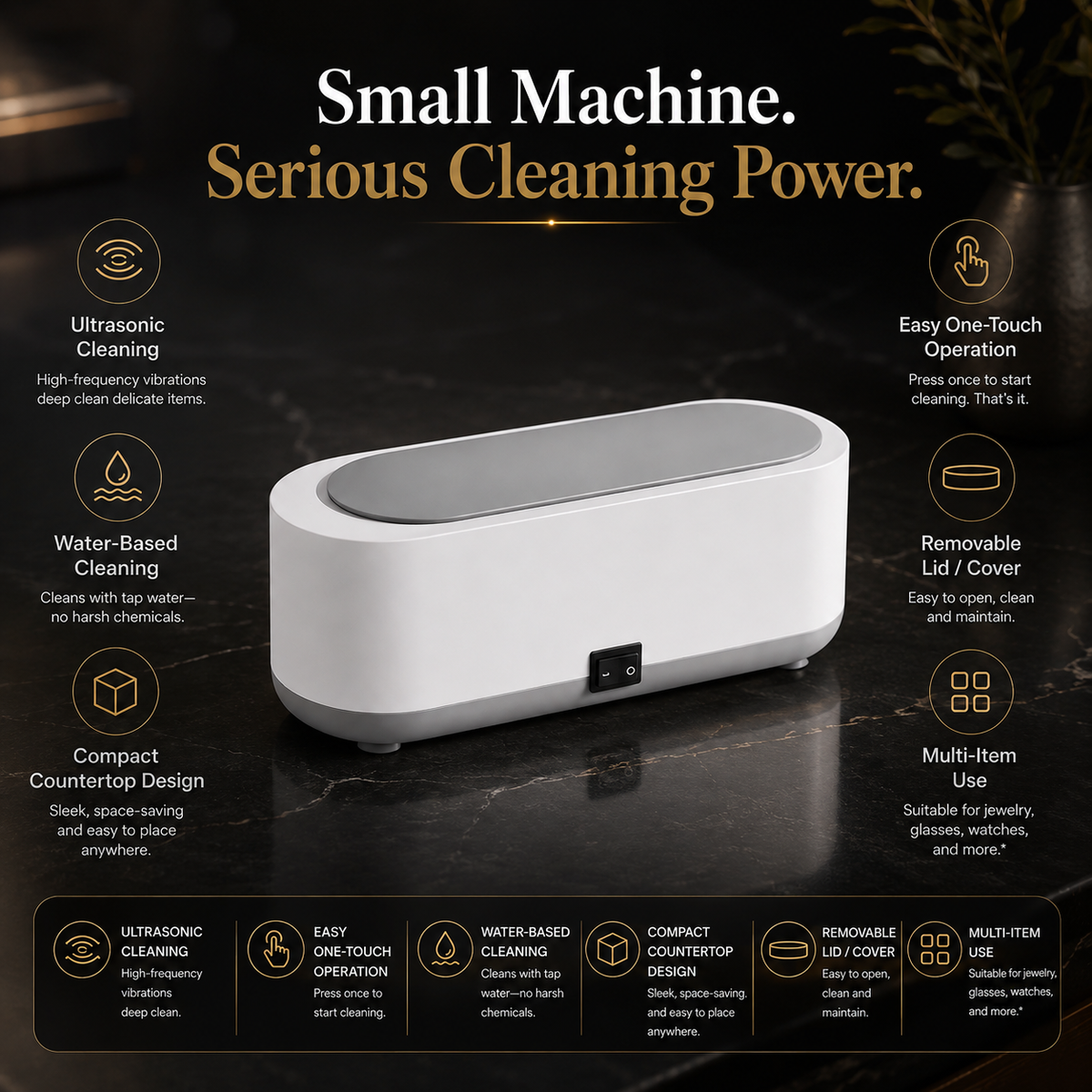 Ultrasonic Deep Cleaner