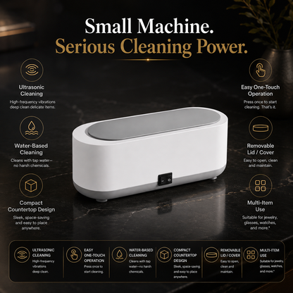 Ultrasonic Deep Cleaner