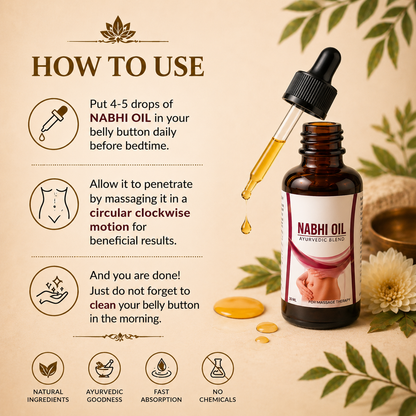 Nabhi (Navel) Therapy Oil