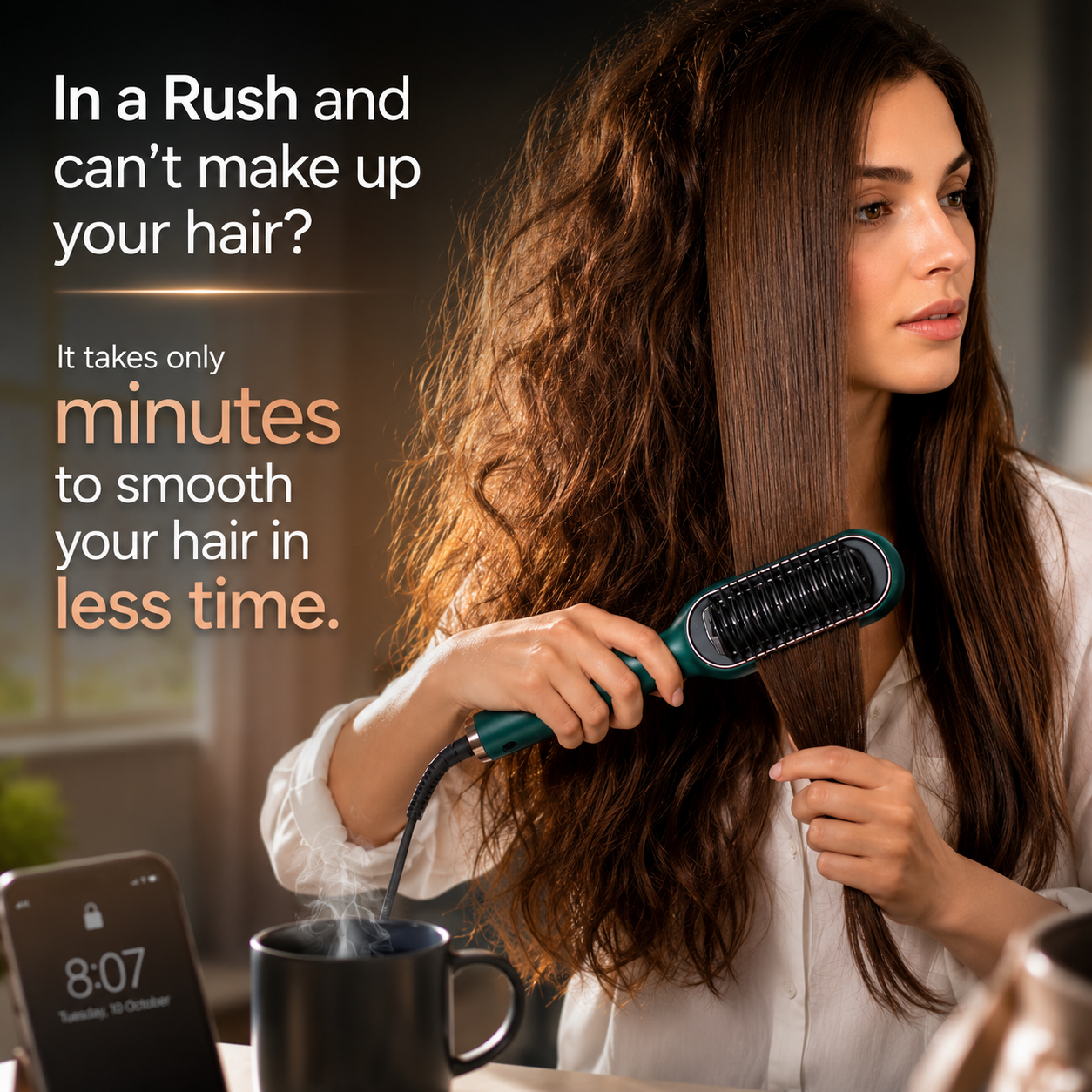 Hair Straightening Comb