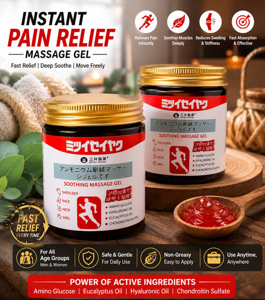 Instant Pain Relief Massage Gel