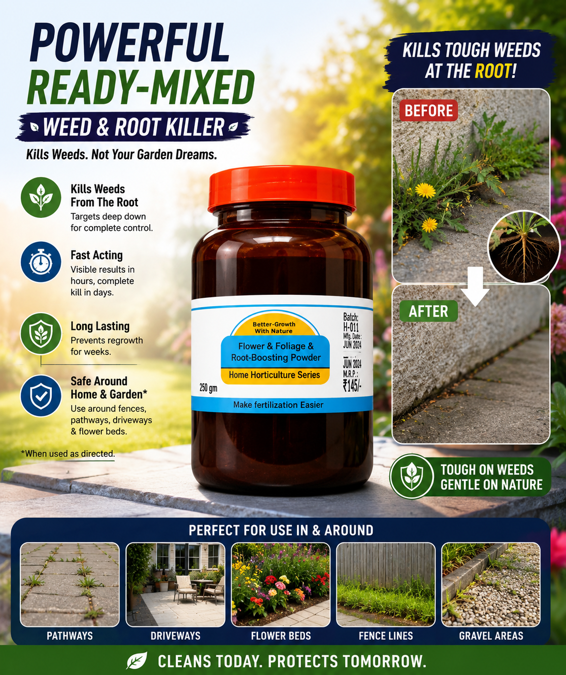 Powerful Ready-Mixed Weed & Root Killer
