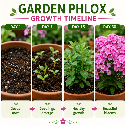Garden Phlox Seeds (Phlox Paniculata Seeds)