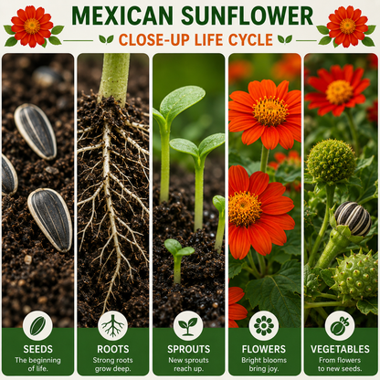 Mexican Sunflower Seeds