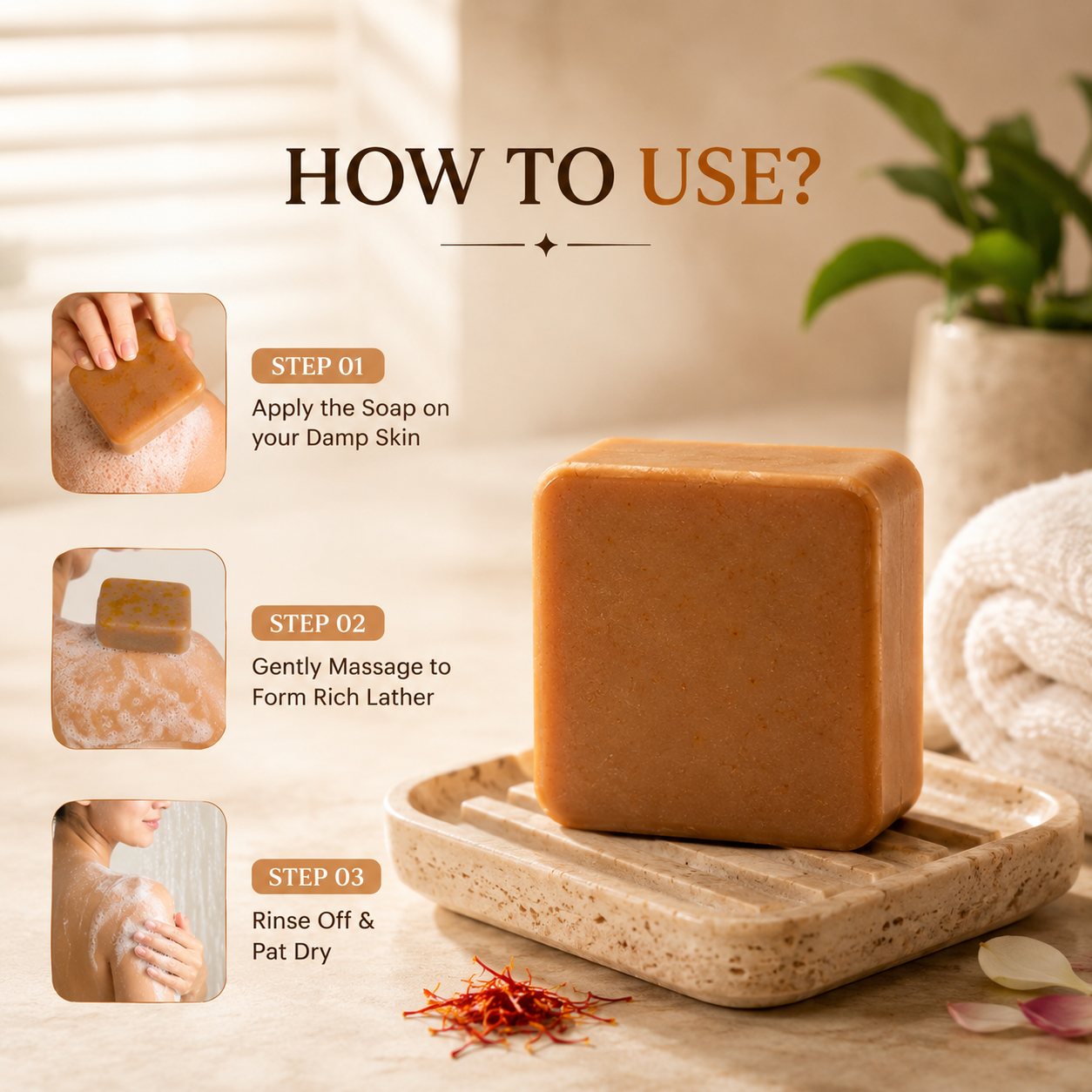 Handmade Magic Soaps For Skin Glow and Tan remover (pack of 2)