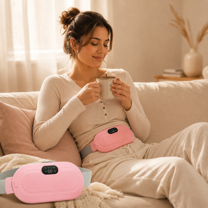Portable Heating Pad & Massager | Period Pain Relief Device