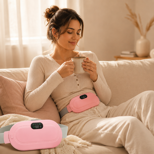 Portable Heating Pad & Massager | Period Pain Relief Device