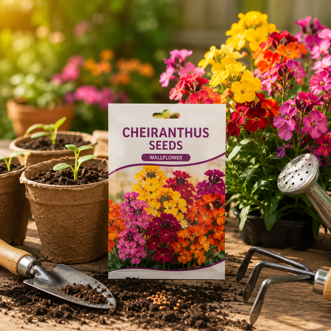 Cheiranthus Seeds (Wallflower)