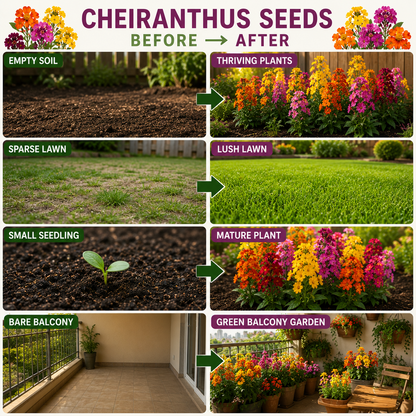 Cheiranthus Seeds (Wallflower)