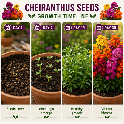 Cheiranthus Seeds (Wallflower)