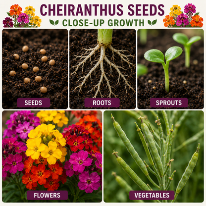 Cheiranthus Seeds (Wallflower)
