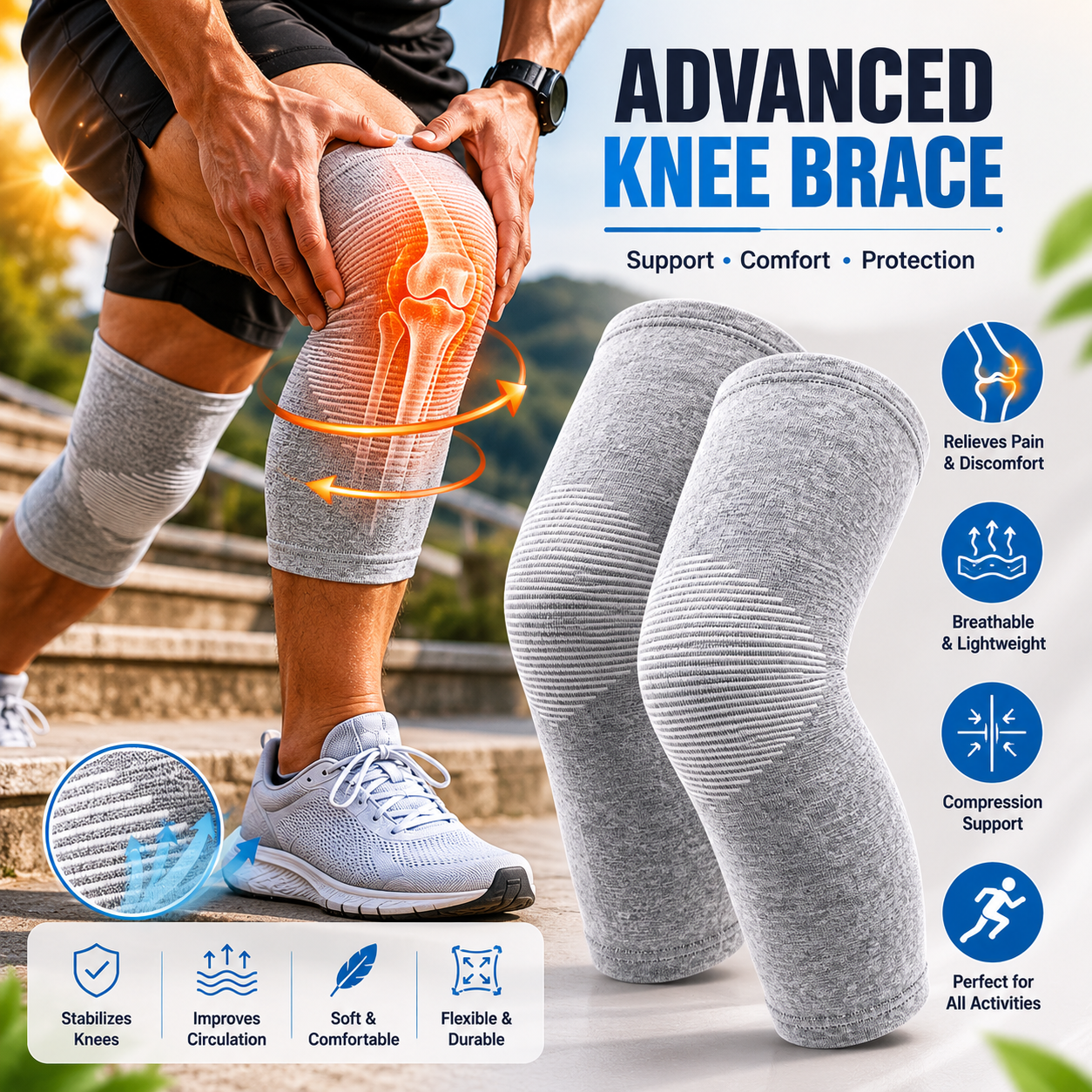 Advanced Knee Brace | Buy 1 Get 1 FREE