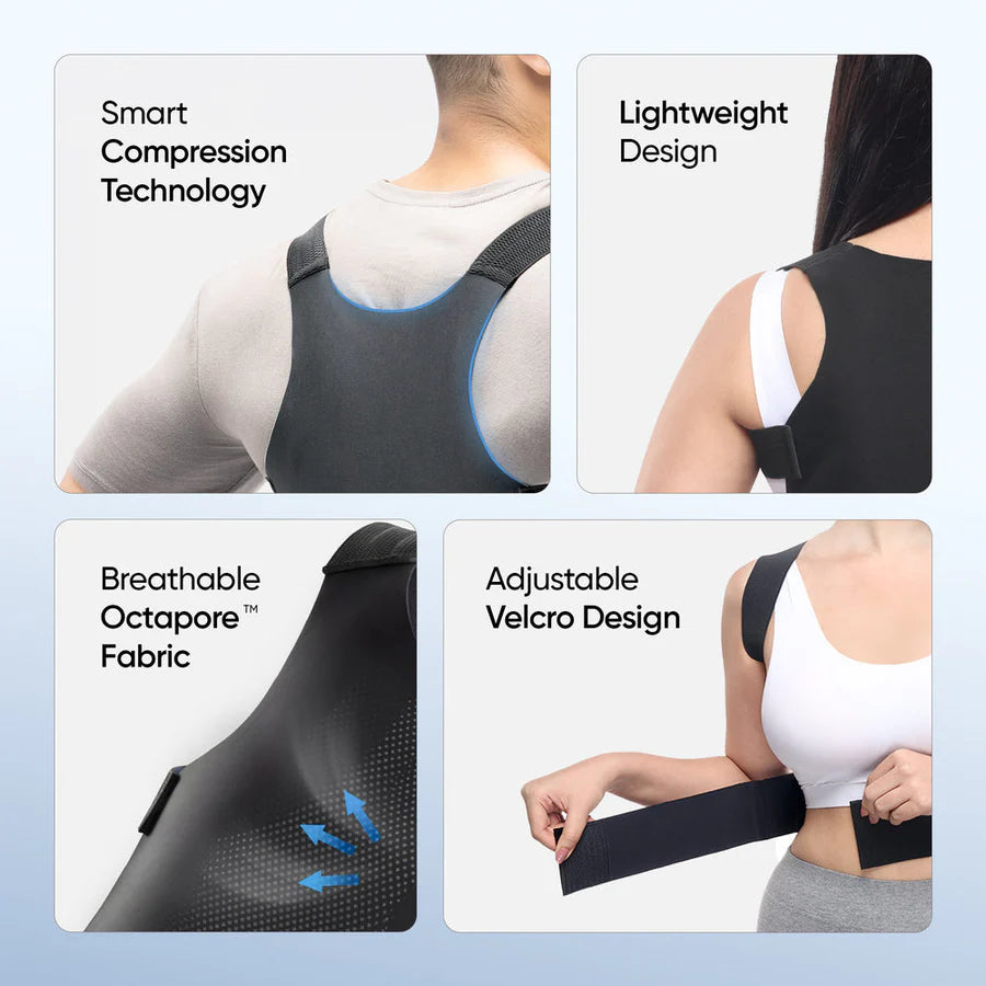 Posture Corrector | Free Size | Back Straight And Shoulder Support Belt