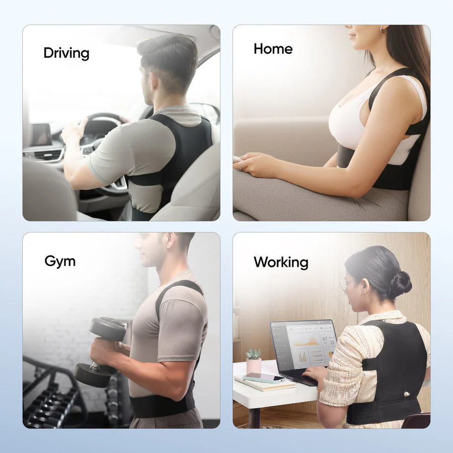 Posture Corrector | Free Size | Back Straight And Shoulder Support Belt
