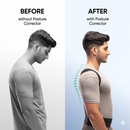 Posture Corrector | Free Size | Back Straight And Shoulder Support Belt