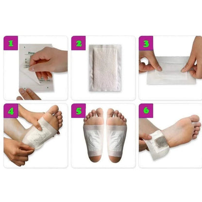 Detox Foot Pads (Pack of 10)